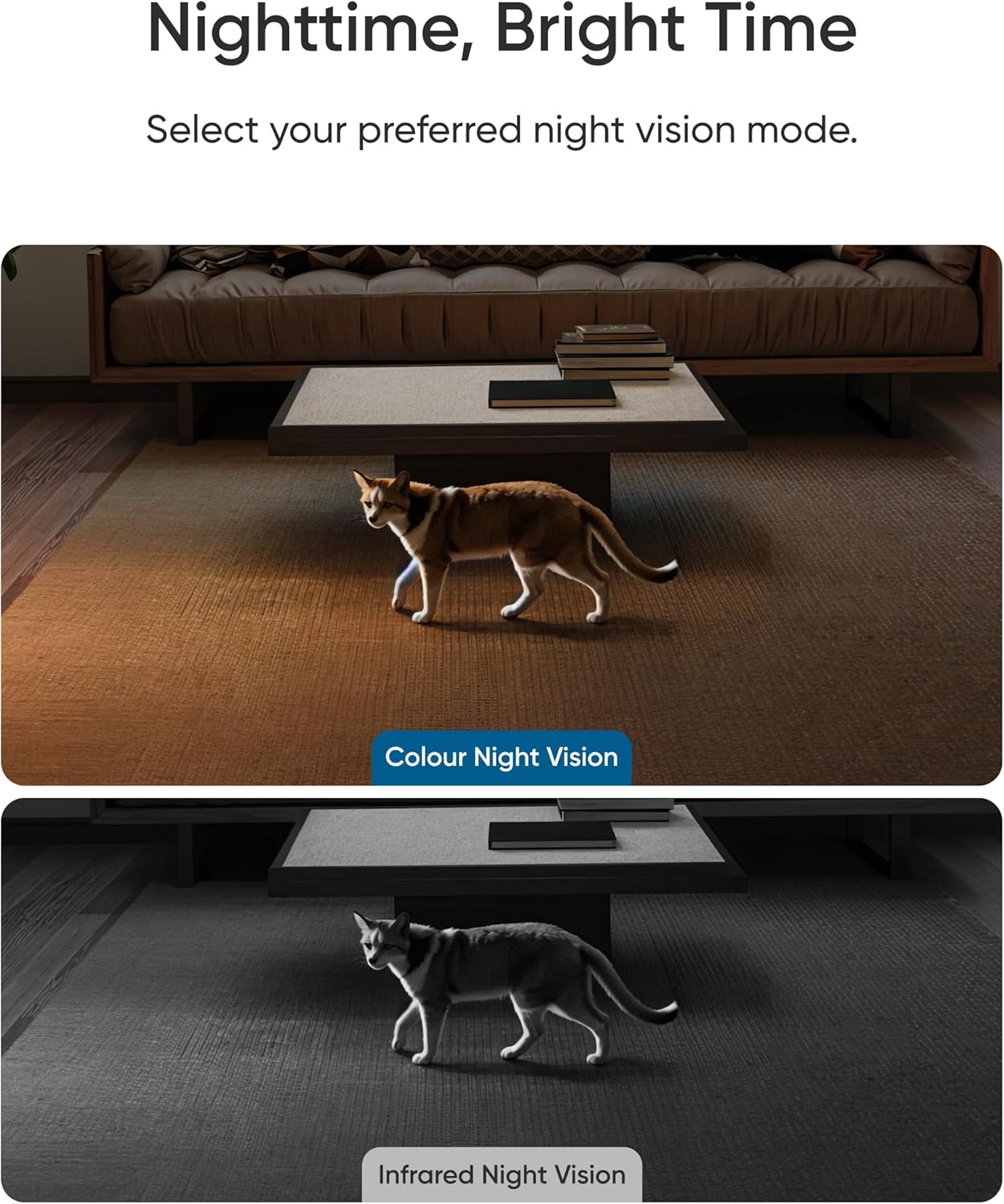 eufy Security Indoor Cam E30 4K UHD Indoor Security Camera, Latest Generation, Dog/Baby/Pet Camera, Colour Night Vision, Human/Pet Auto Tracking, 360° Surveillance, Works with Homekit