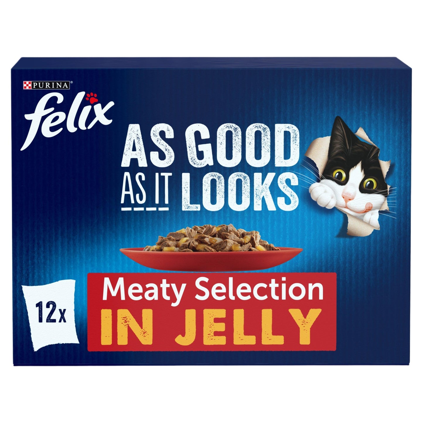 FELIX Original Mixed Selection in Jelly Wet Cat Food 40x85g