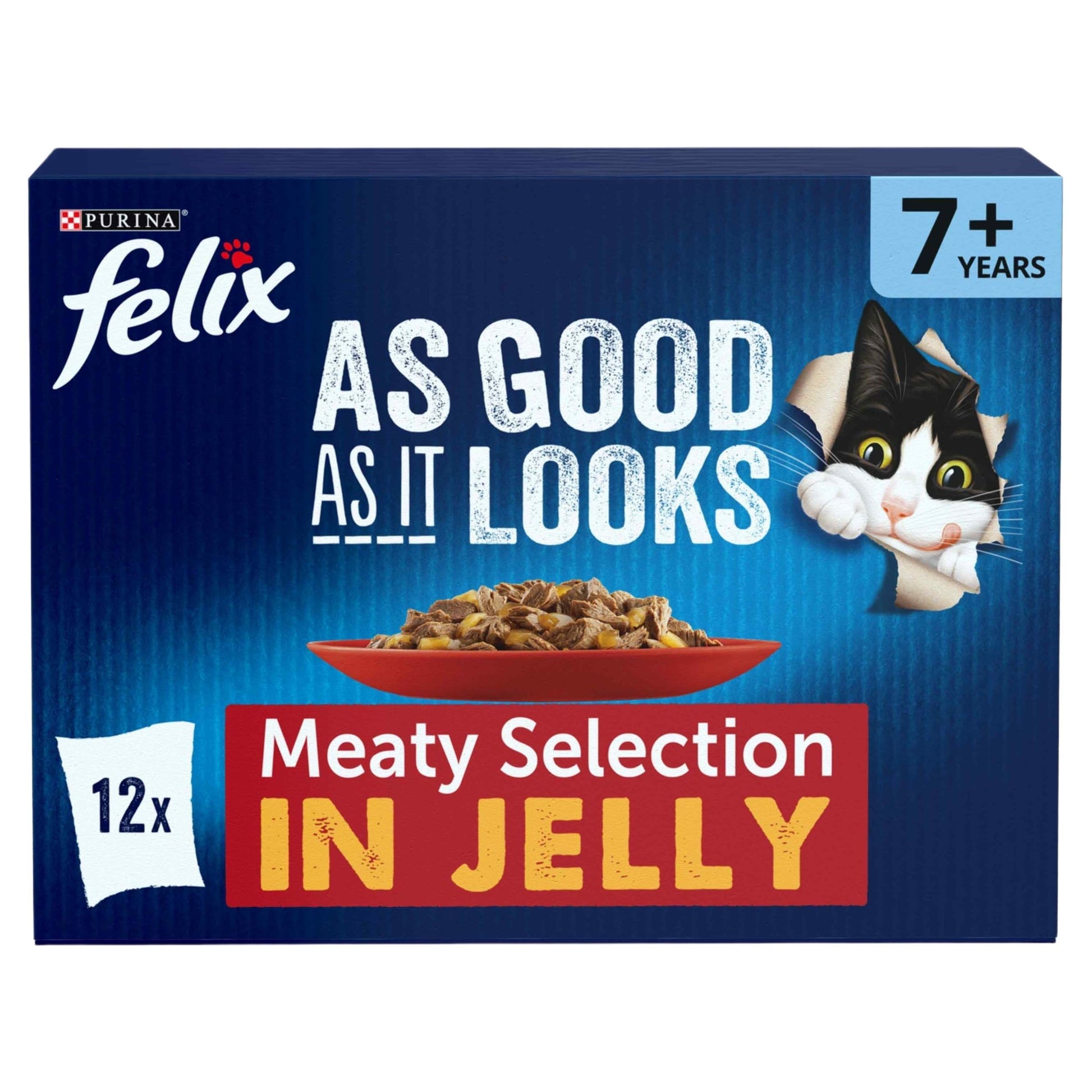 FELIX Original Mixed Selection in Jelly Wet Cat Food 40x85g