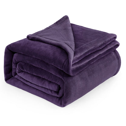 Bedsure Fleece Blanket for Bed - Soft Cosy Fluffy Throw Blankets, Warm Large Throws for Audlts, Teal, 220x240 cm