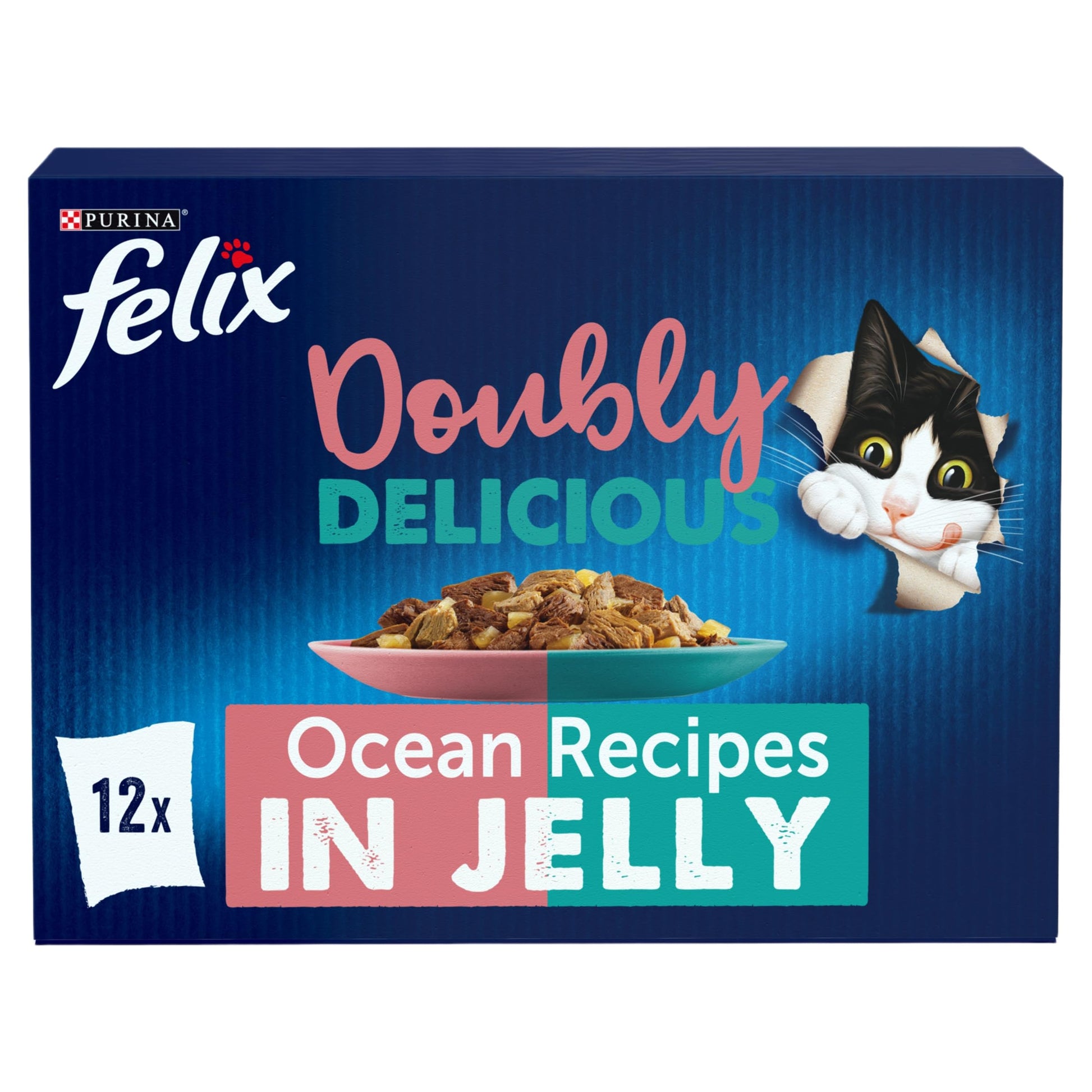 FELIX Original Mixed Selection in Jelly Wet Cat Food 40x85g