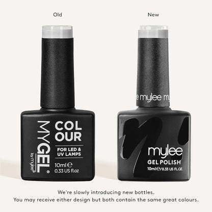 Mylee Gel Nail Polish 10ml [Vintage Rose] UV/LED Soak-Off Nail Art Manicure Pedicure for Professional, Salon & Home Use [Autumn/Winter 2022] - Long Lasting & Easy to Apply