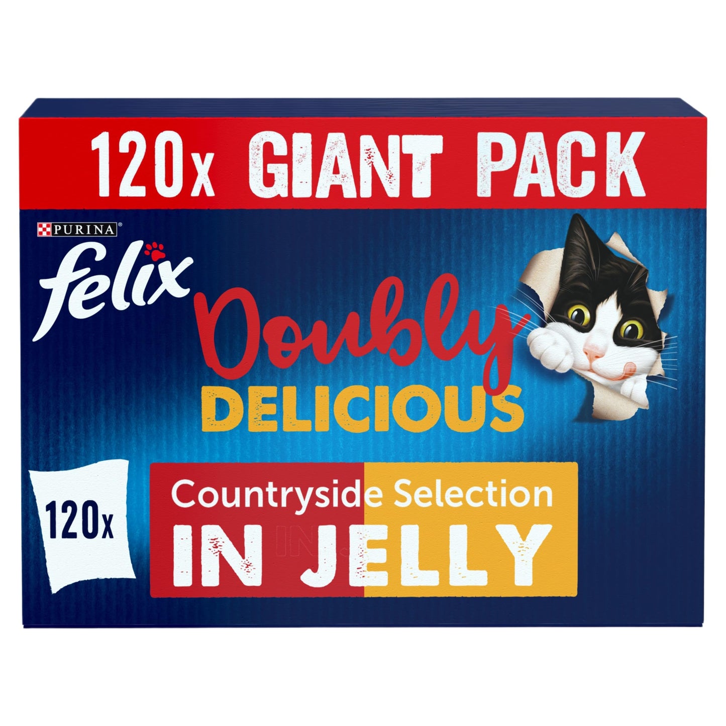 FELIX Original Mixed Selection in Jelly Wet Cat Food 40x85g