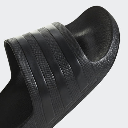 adidas Unisex Adilette Aqua Slides, Core Black/Core Black/Core Black, 8 UK