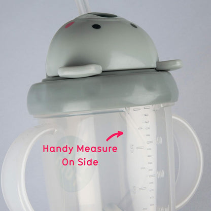 TUM TUM Tippy Up Free Flow Sippy Cup (No Valve), Sippy Cup for Toddlers, 200ml, BPA Free (Kev Koala S3)