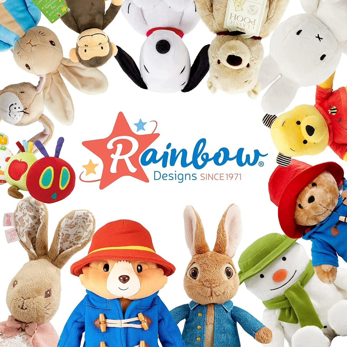 Official Peter Rabbit Baby Booties - Newborn Crib Shoes for Boys and Girls - Unisex Baby Slippers by Rainbow Designs