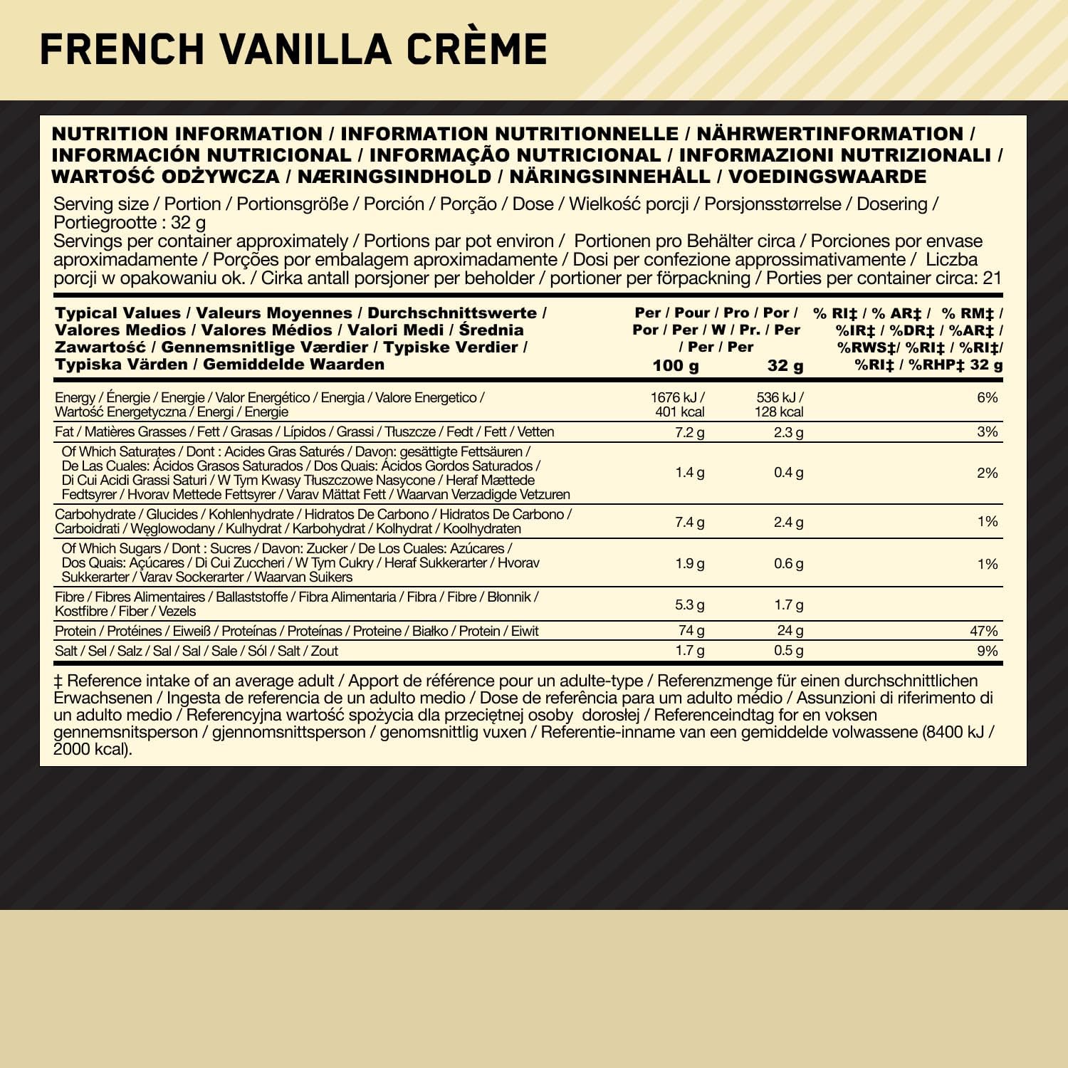 Optimum Nutrition Gold Standard 100% Plant Based Protein Powder for Men and Women, Vegan Protein Shake Powder, Post Workout, or anytime throughout the day, Vanilla Flavour, 21 Servings, 684g
