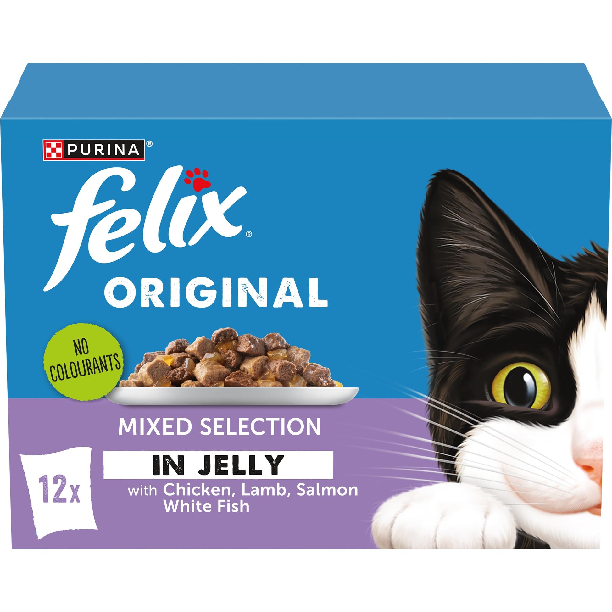 FELIX Original Mixed Selection in Jelly Wet Cat Food 40x85g