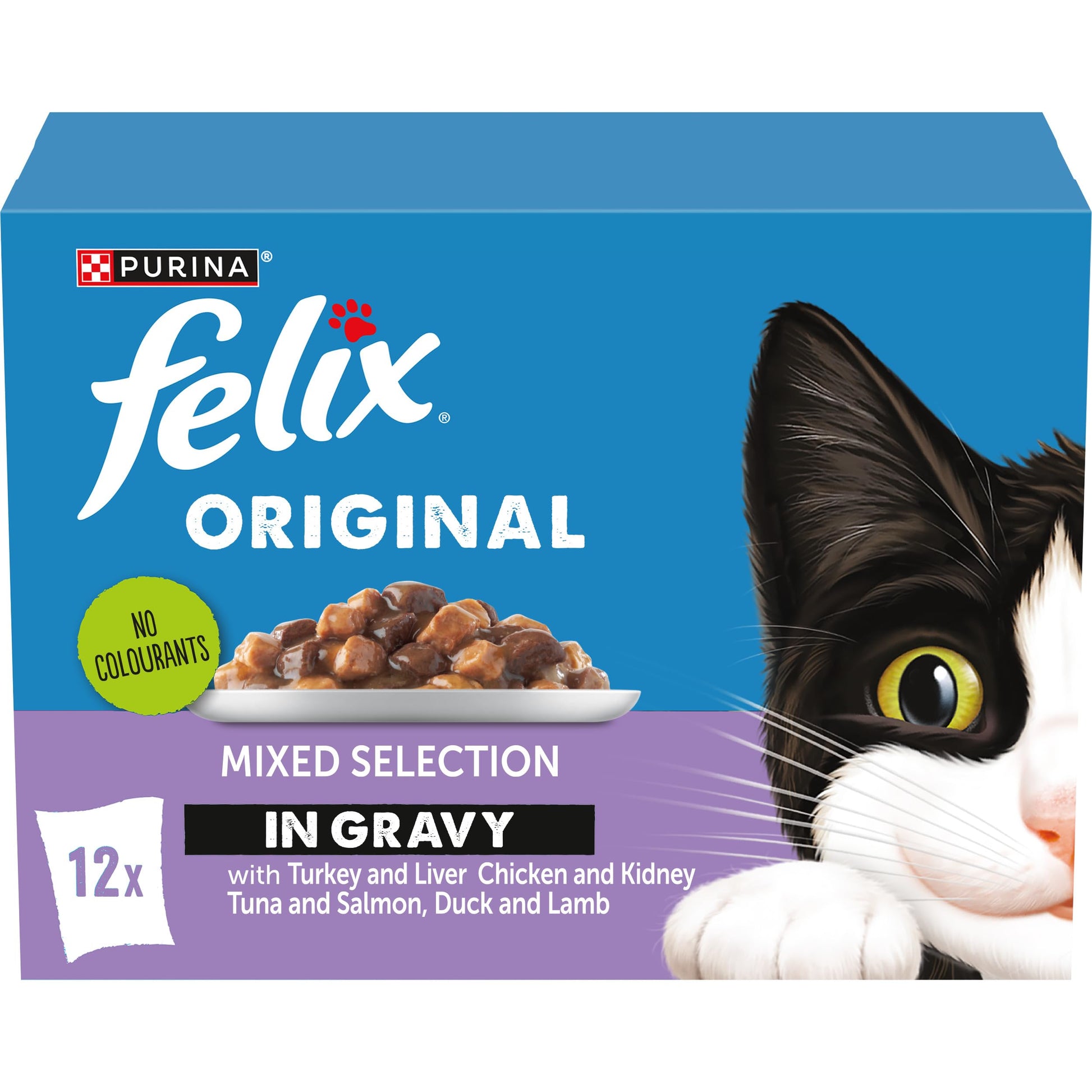 FELIX Original Mixed Selection in Jelly Wet Cat Food 40x85g