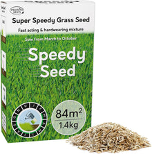Premium Grass Seed 1.4 kg - Fast Growing, Hard-Wearing - Covers 84m² for Lawns & Overseeding - DEFRA Approved & Tailored for UK Climate (1.4kg)