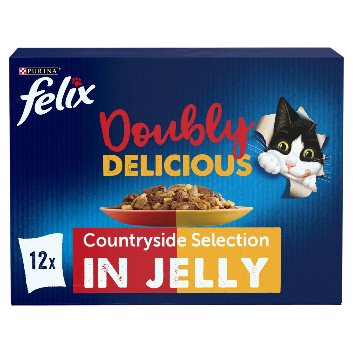 FELIX Original Mixed Selection in Jelly Wet Cat Food 40x85g