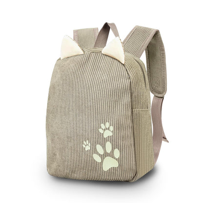 Girls Backpack, Corduroy Cute Backpack Mini Backpacks for Girls, Delicate Mini Backpack with Adjustable Strap for Travel, Party