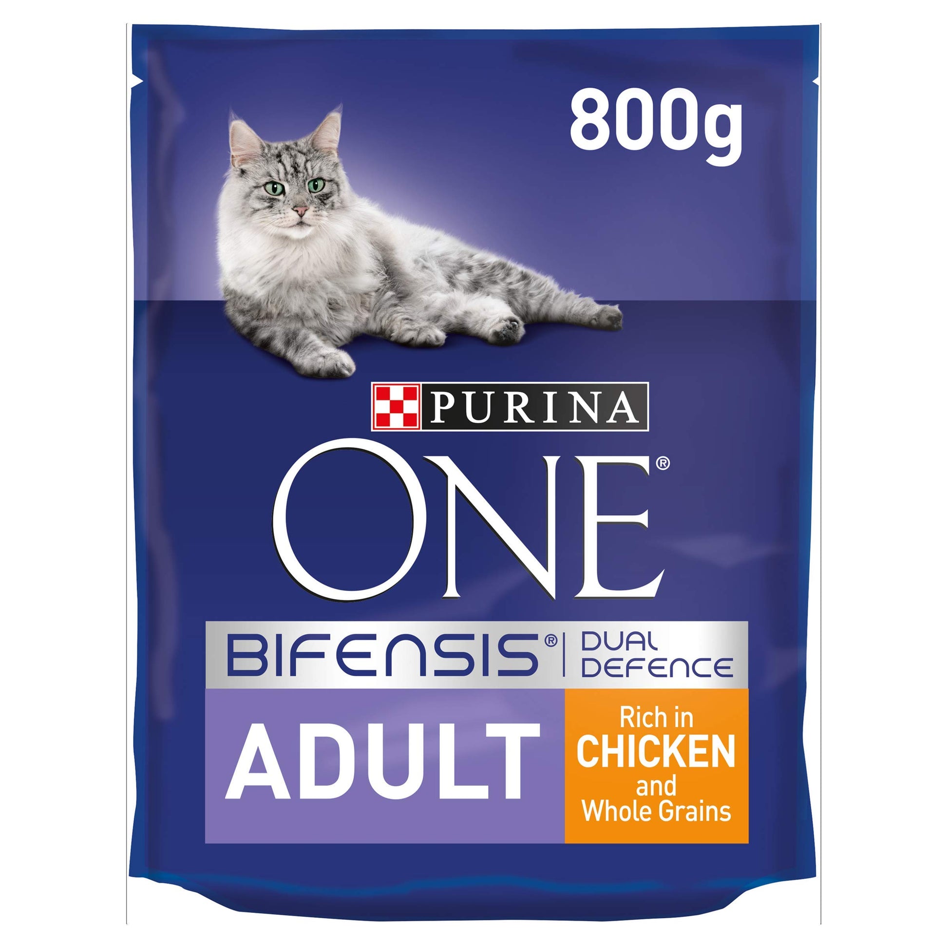 Purina ONE Adult Dry Cat Food Rich in Chicken 6kg, Packaging may vary