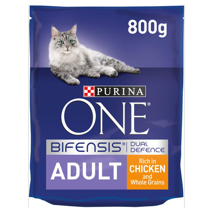 Purina ONE Adult Dry Cat Food Rich in Chicken 6kg, Packaging may vary