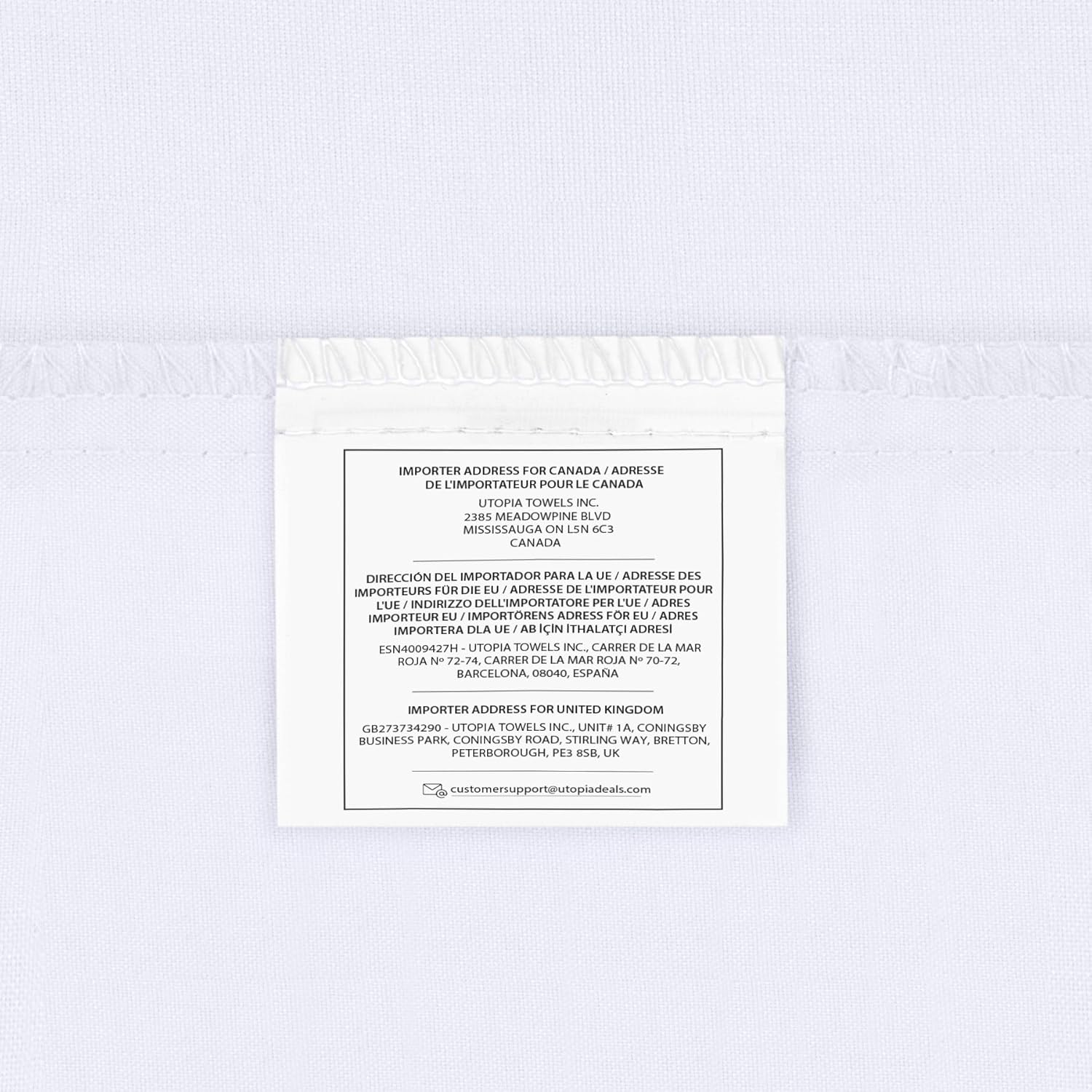 Utopia Bedding Fitted Sheet Double, White - Deep Pocket 14 inch (35 cm) - Easy Care - OEKO-TEX Certified - Soft Brushed Microfibre Fabric - Shrinkage and Fade Resistant - Bottom Sheet