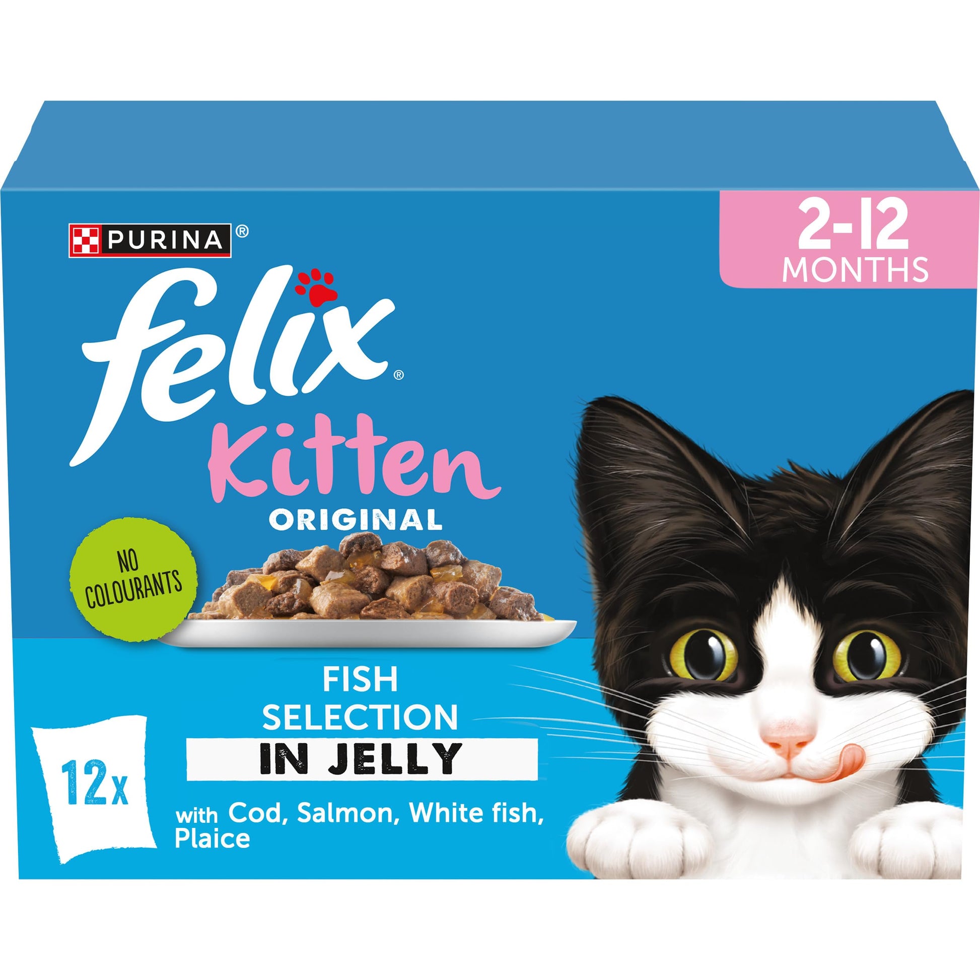 FELIX Original Mixed Selection in Jelly Wet Cat Food 40x85g