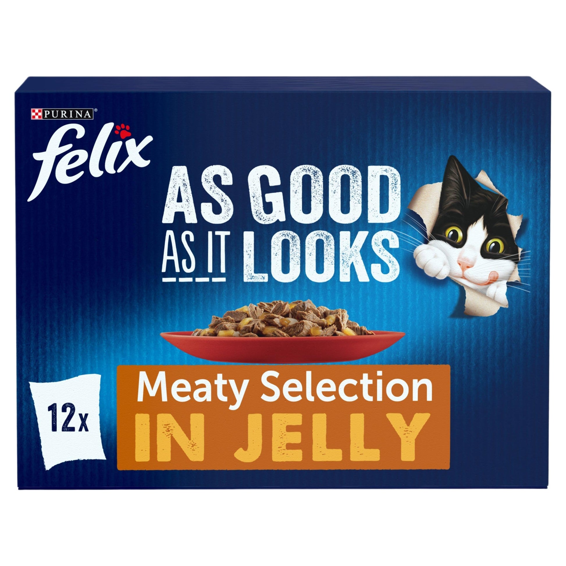 FELIX Original Mixed Selection in Jelly Wet Cat Food 40x85g