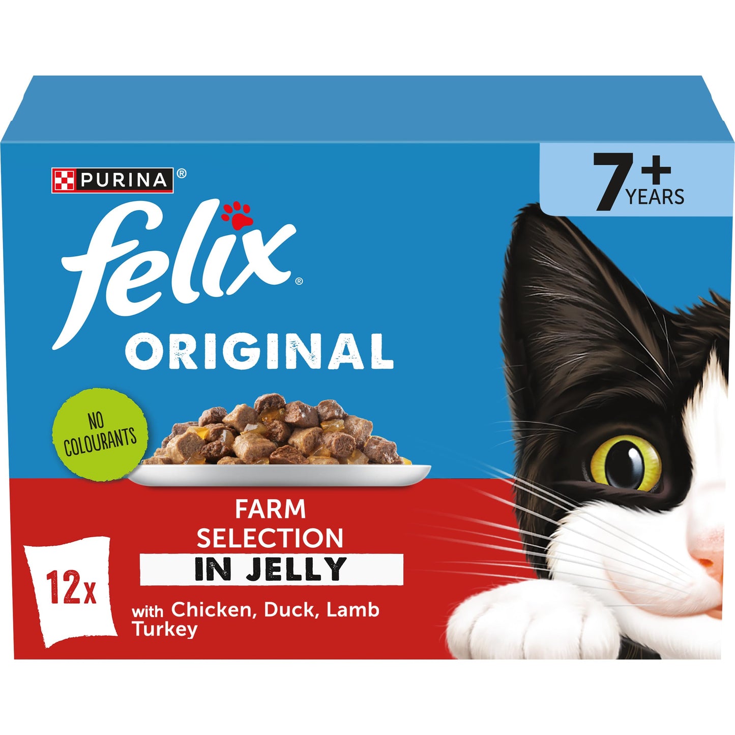 FELIX Original Mixed Selection in Jelly Wet Cat Food 40x85g