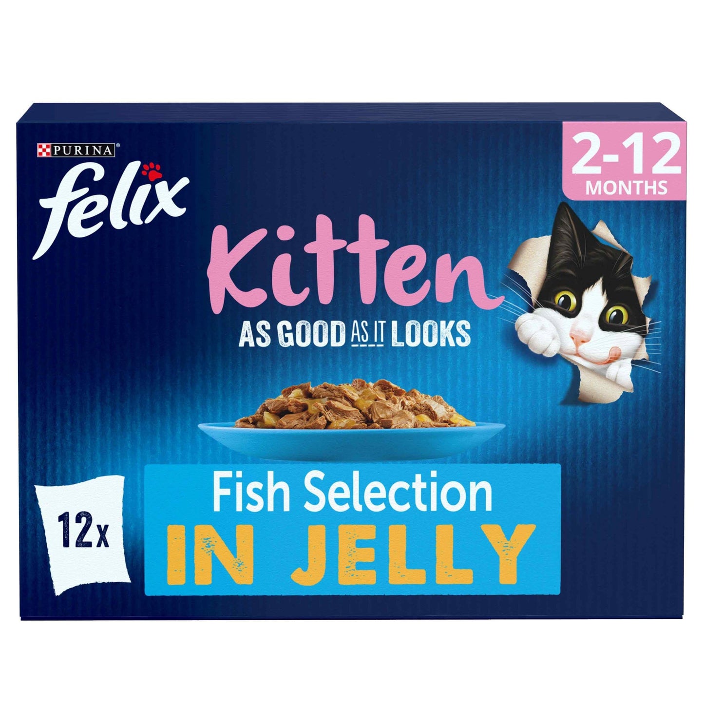 FELIX Original Mixed Selection in Jelly Wet Cat Food 40x85g