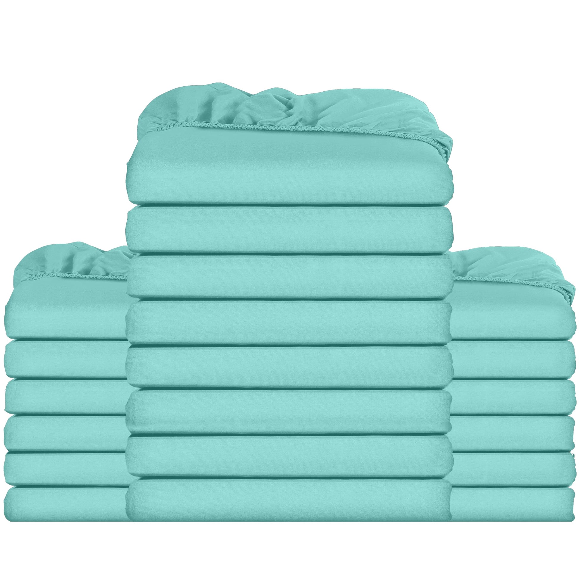 Utopia Bedding Fitted Sheet Double, White - Deep Pocket 14 inch (35 cm) - Easy Care - OEKO-TEX Certified - Soft Brushed Microfibre Fabric - Shrinkage and Fade Resistant - Bottom Sheet