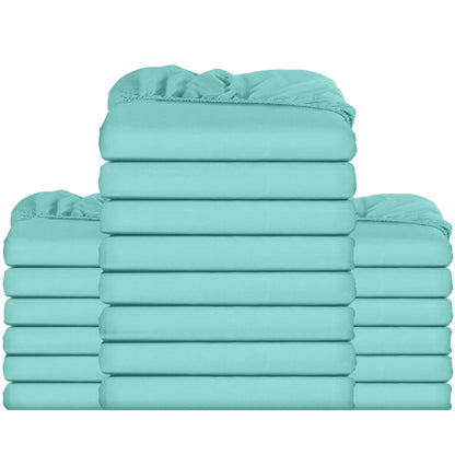 Utopia Bedding Fitted Sheet Double, White - Deep Pocket 14 inch (35 cm) - Easy Care - OEKO-TEX Certified - Soft Brushed Microfibre Fabric - Shrinkage and Fade Resistant - Bottom Sheet