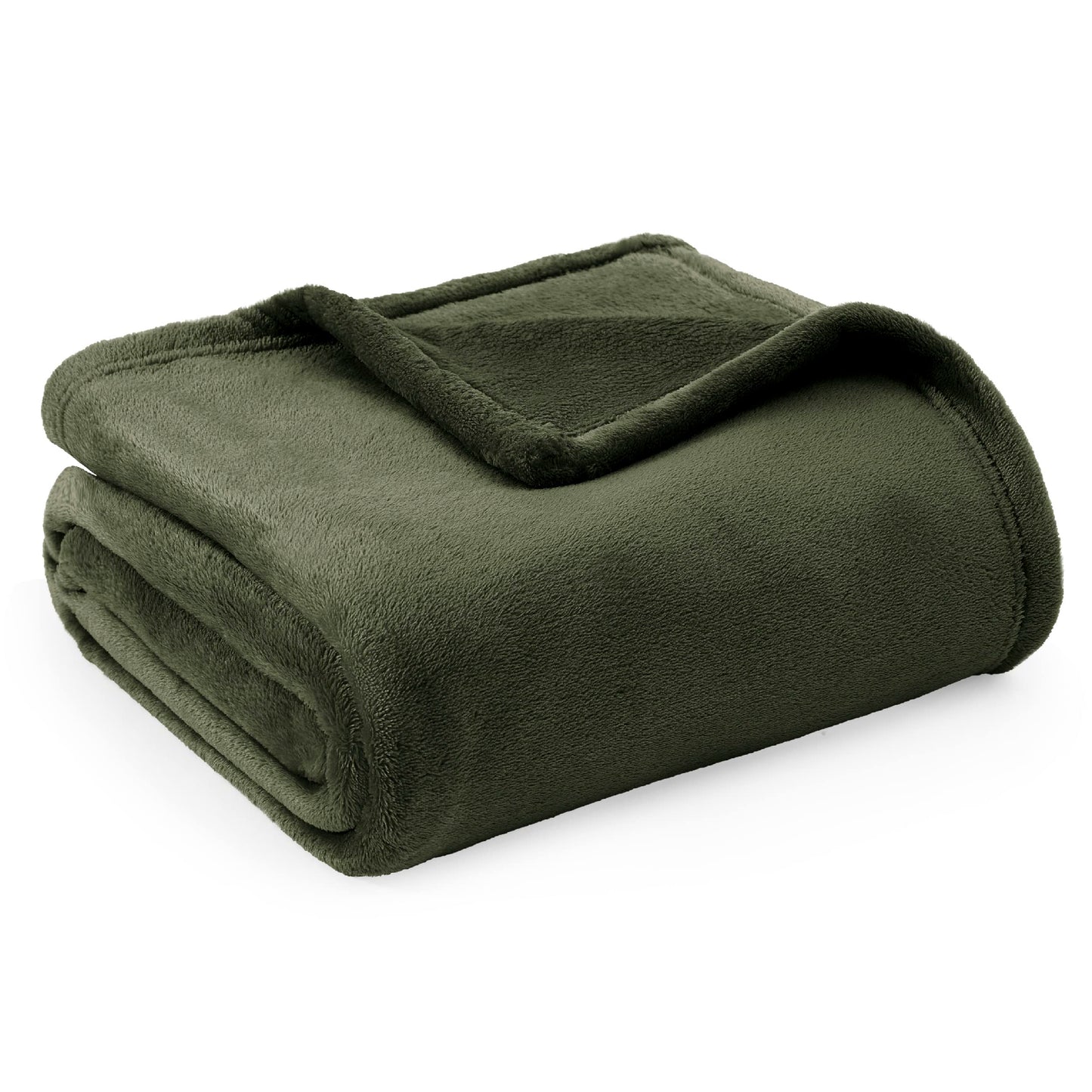 Bedsure Fleece Blanket for Bed - Soft Cosy Fluffy Throw Blankets, Warm Large Throws for Audlts, Teal, 220x240 cm