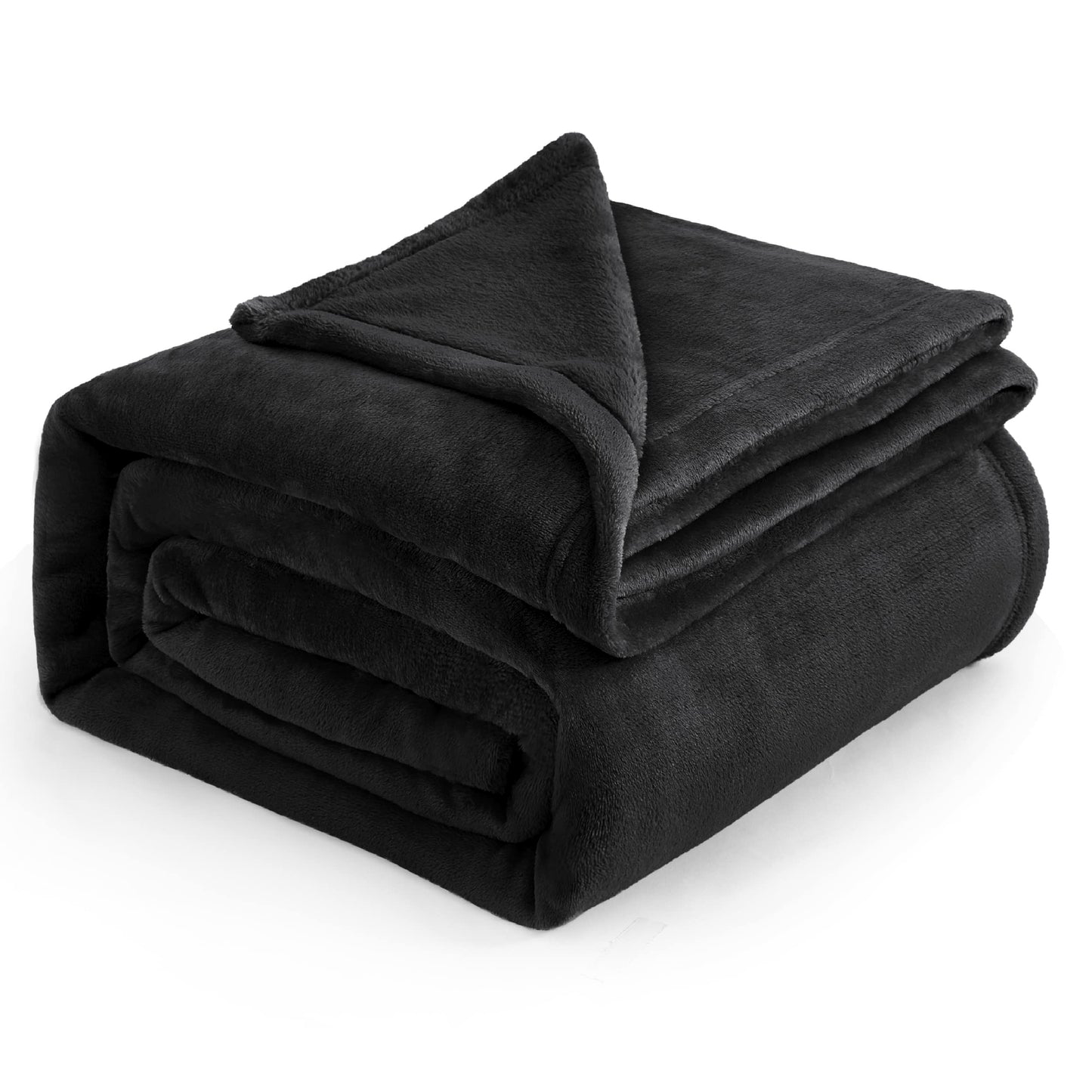 Bedsure Fleece Blanket for Bed - Soft Cosy Fluffy Throw Blankets, Warm Large Throws for Audlts, Teal, 220x240 cm