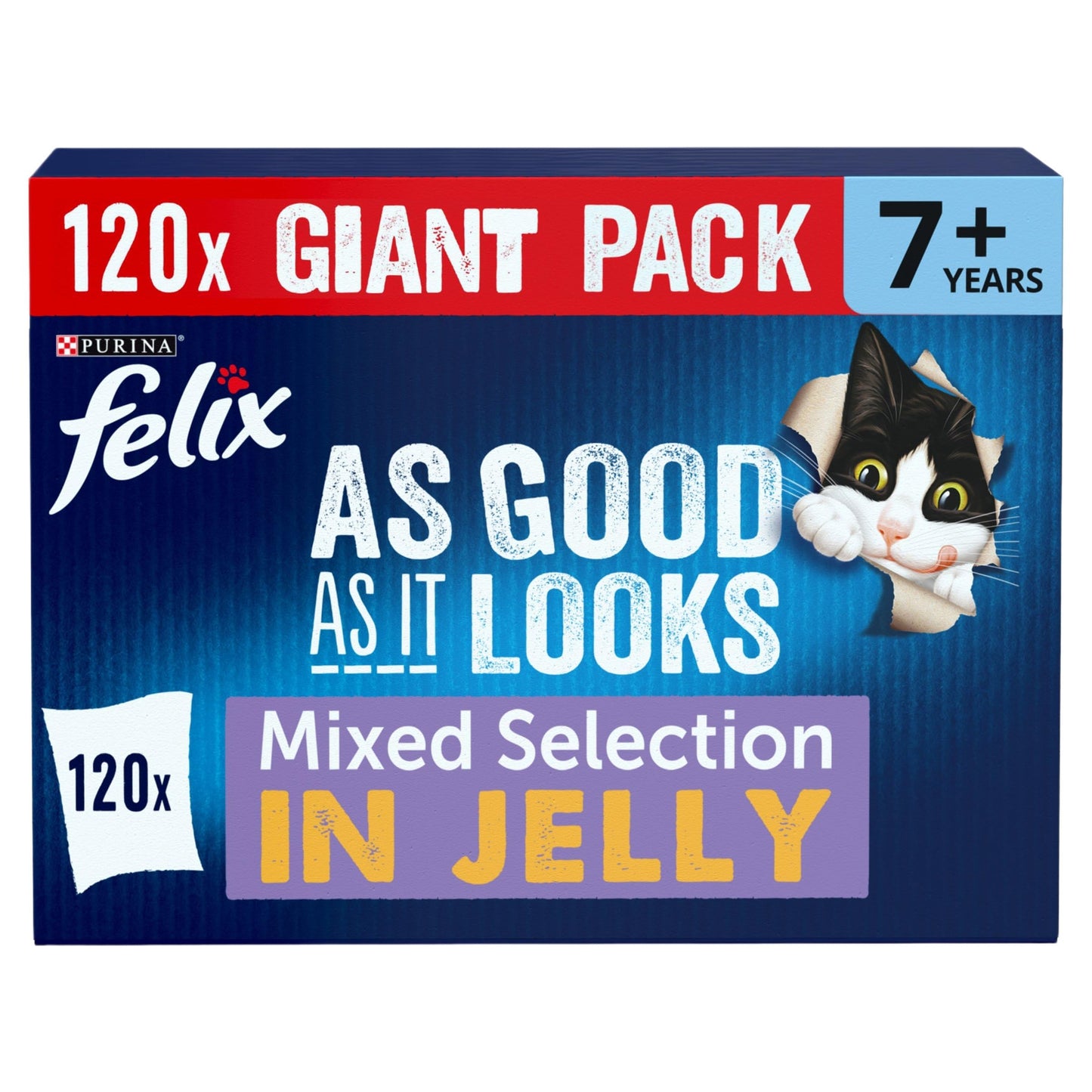 FELIX Original Mixed Selection in Jelly Wet Cat Food 40x85g