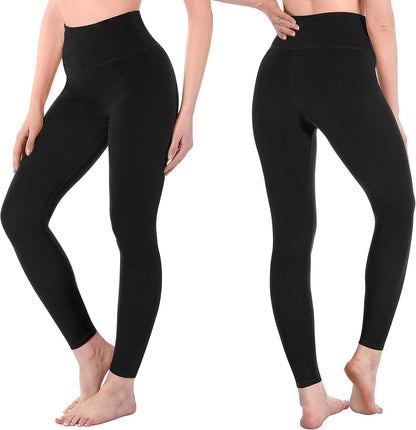 SINOPHANT High Waisted Leggings for Women, Buttery Soft Elastic Opaque Tummy Control Leggings,Plus Size Workout Gym Yoga Stretchy Pants