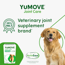 YuMOVE Joint Supplement for Dogs, Essential Dog Hip and Joint Aid for Stiff Adult Dogs with Glucosamine, Chondroitin, Green Lipped Mussel, Aged 6 to 8, 120 Tablets