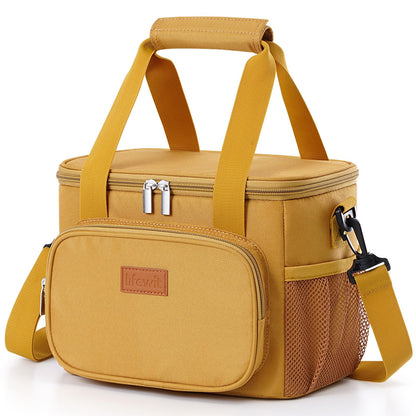 Lifewit 15L (24 Cans) Insulated Lunch Bag, Cooler Bag for Lunch/Work/School/Beach/Picnic (Grey)