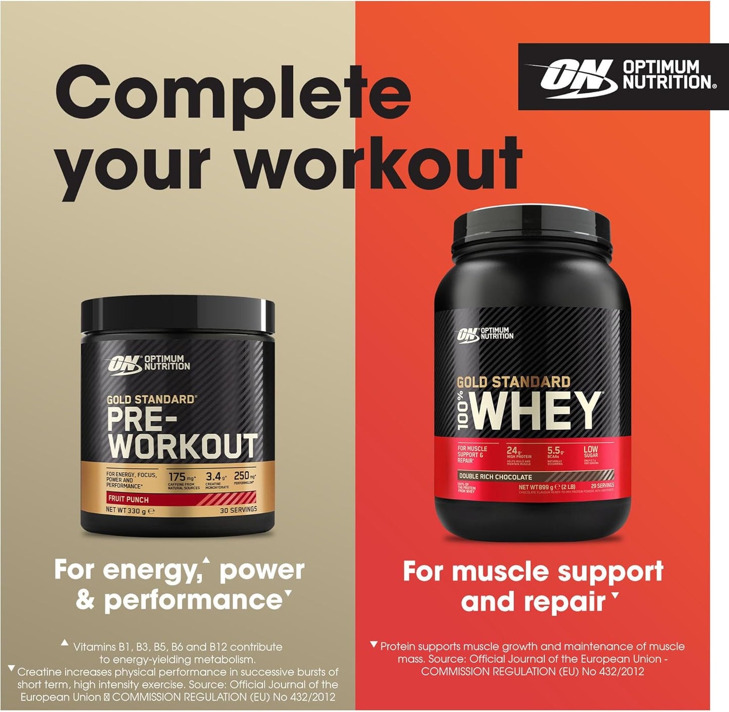 Optimum Nutrition Micronised Creatine Powder, 100% Pure Creatine Monohydrate Powder for Performance and Muscle Power, Unflavoured Shake, 186 Servings, 634 g