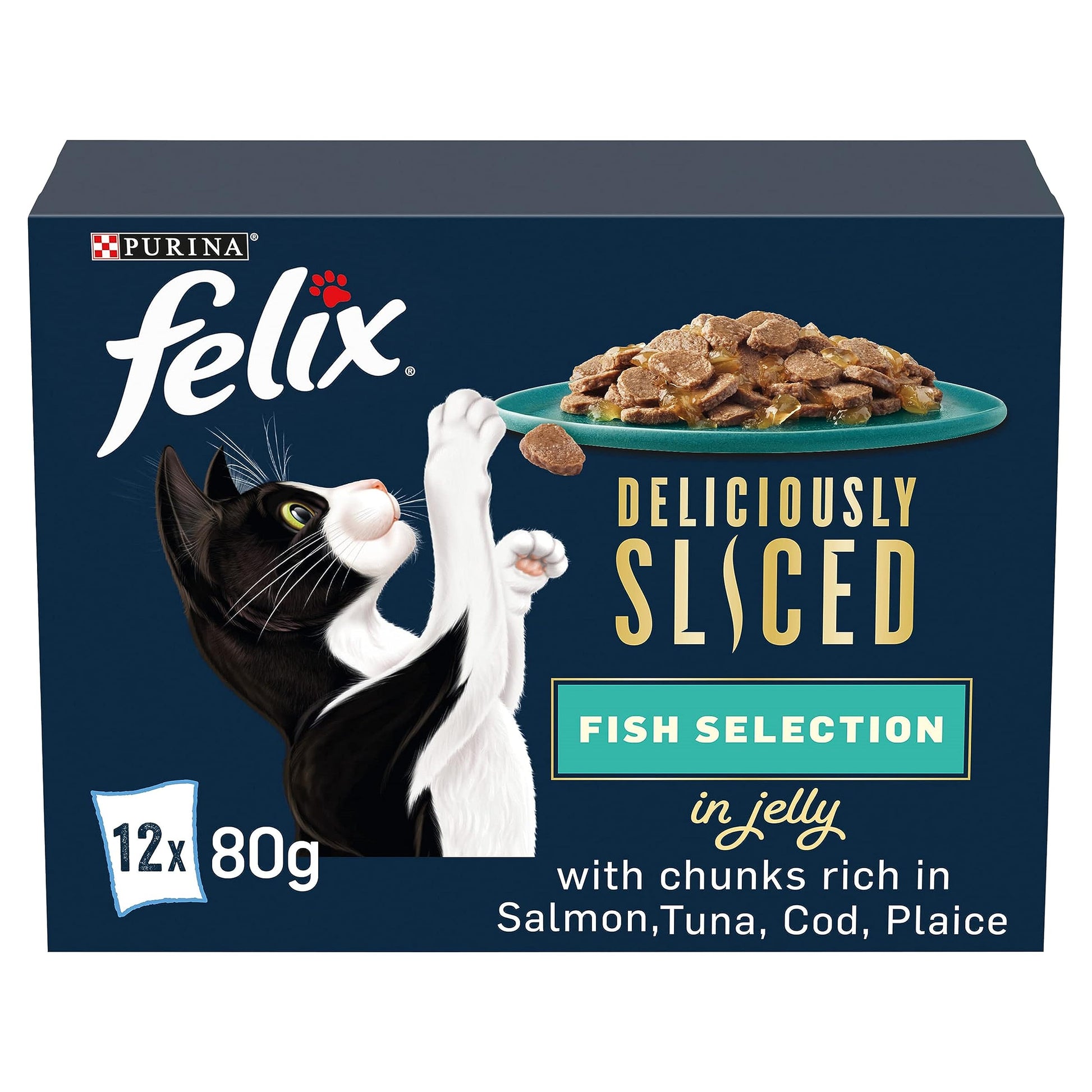 FELIX Original Mixed Selection in Jelly Wet Cat Food 40x85g