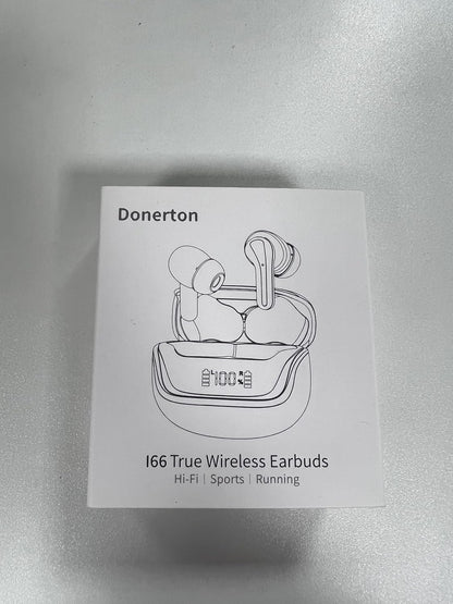 Wireless Earbuds, Bluetooth 5.4 Headphones with 4 ENC Noise Cancelling Microphone, Ear buds with HiFi Stereo Deep Bass, Bluetooth Earphones 45H Playtime LED Display, IP7 Waterproof, Dark Black