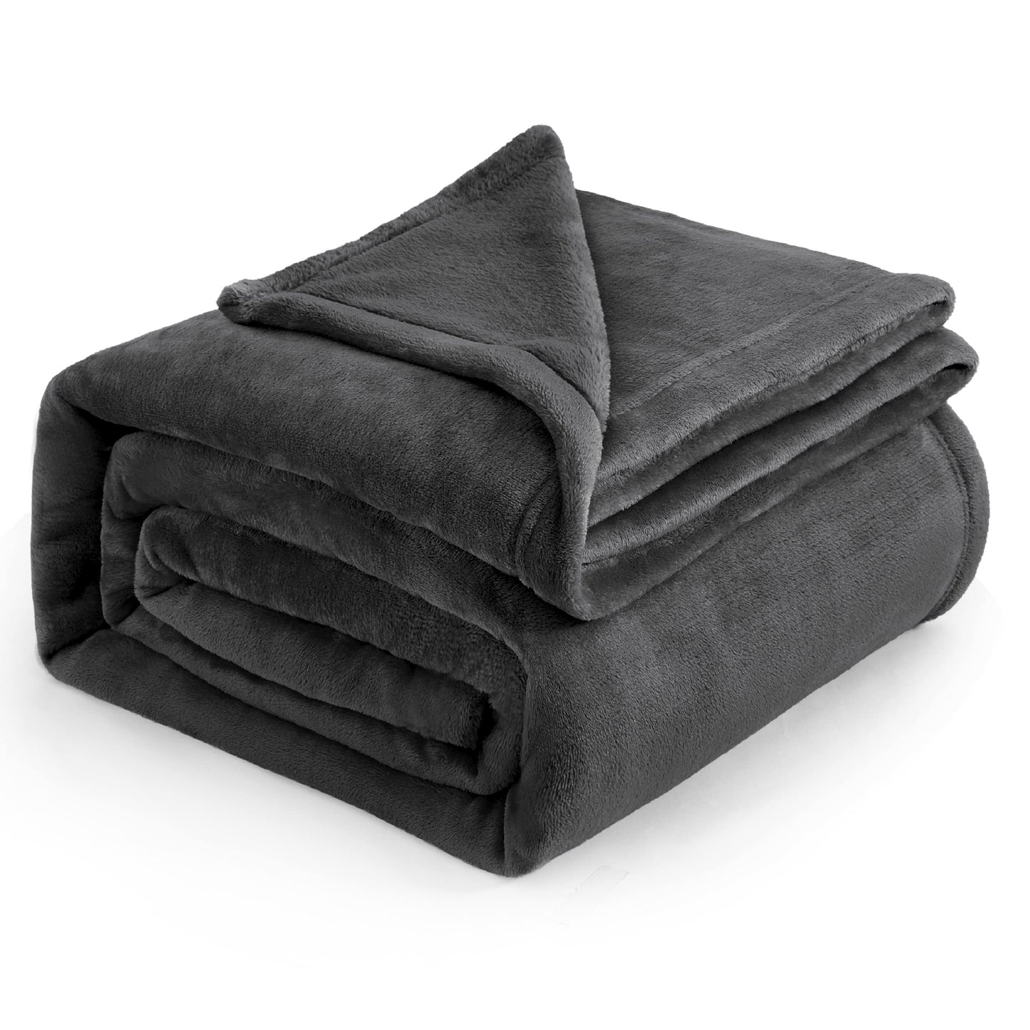 Bedsure Fleece Blanket for Bed - Soft Cosy Fluffy Throw Blankets, Warm Large Throws for Audlts, Teal, 220x240 cm