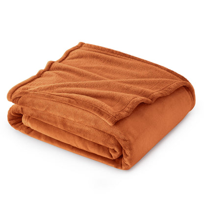 Bedsure Fleece Blanket for Bed - Soft Cosy Fluffy Throw Blankets, Warm Large Throws for Audlts, Teal, 220x240 cm