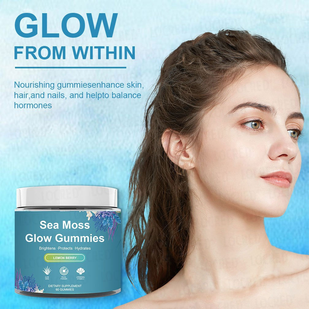 Sea Moss Gummies Seaweed Gummies 60 Tablets