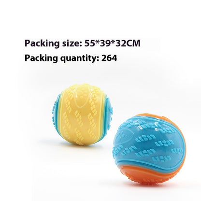 TUGME Pet Toy Dog Molar Long Lasting Sounding Training Ball