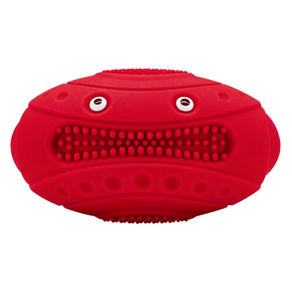 TUGME Creative Frog Rugby Water Floating Dog Toy Sound