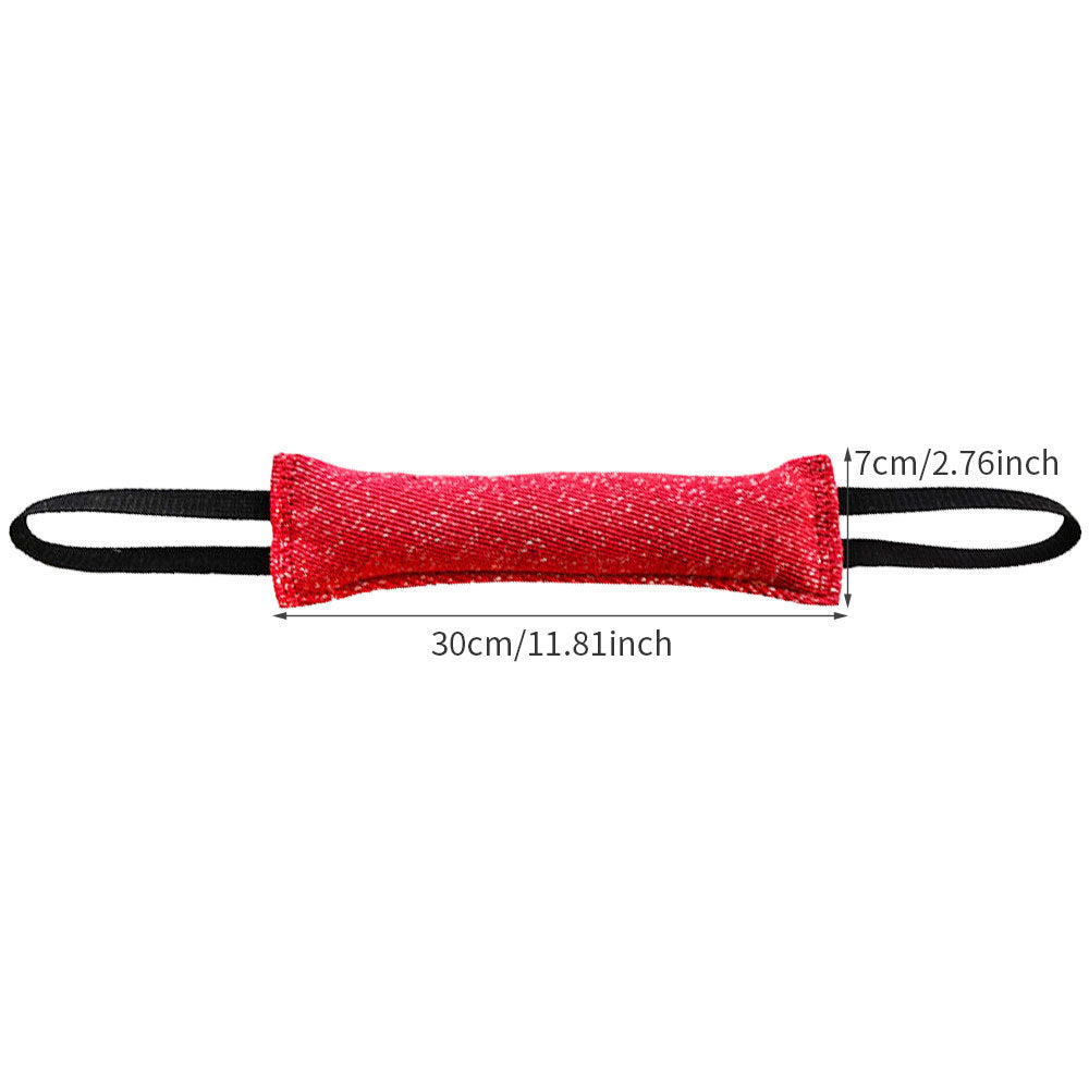 TUGME Durable Dog Bite Stick Creative Dog Tug Chew Stick For Teeth Cleaning, Ideal For Medium Breeds Stick For Interactive