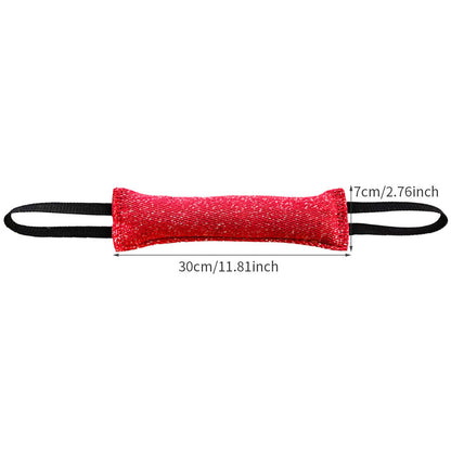TUGME Durable Dog Bite Stick Creative Dog Tug Chew Stick For Teeth Cleaning, Ideal For Medium Breeds Stick For Interactive