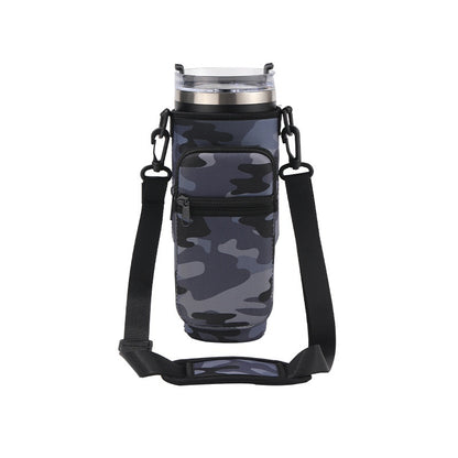 Cup Cover Car Handle Cup Cup Cover Crossbody Strap