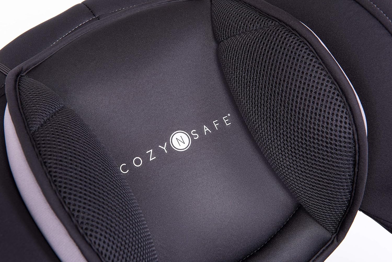 Cozy N Safe Logan Group 1/2/3 Car Seat 9-36kg, 9 Months to 12 Years, 5 Point Harness, Forward Facing, Side Impact Protection, Adjustable Headrest, Lightweight, Child, Toddler Car Seat - Black/Grey