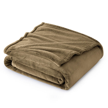 Bedsure Fleece Blanket for Bed - Soft Cosy Fluffy Throw Blankets, Warm Large Throws for Audlts, Teal, 220x240 cm