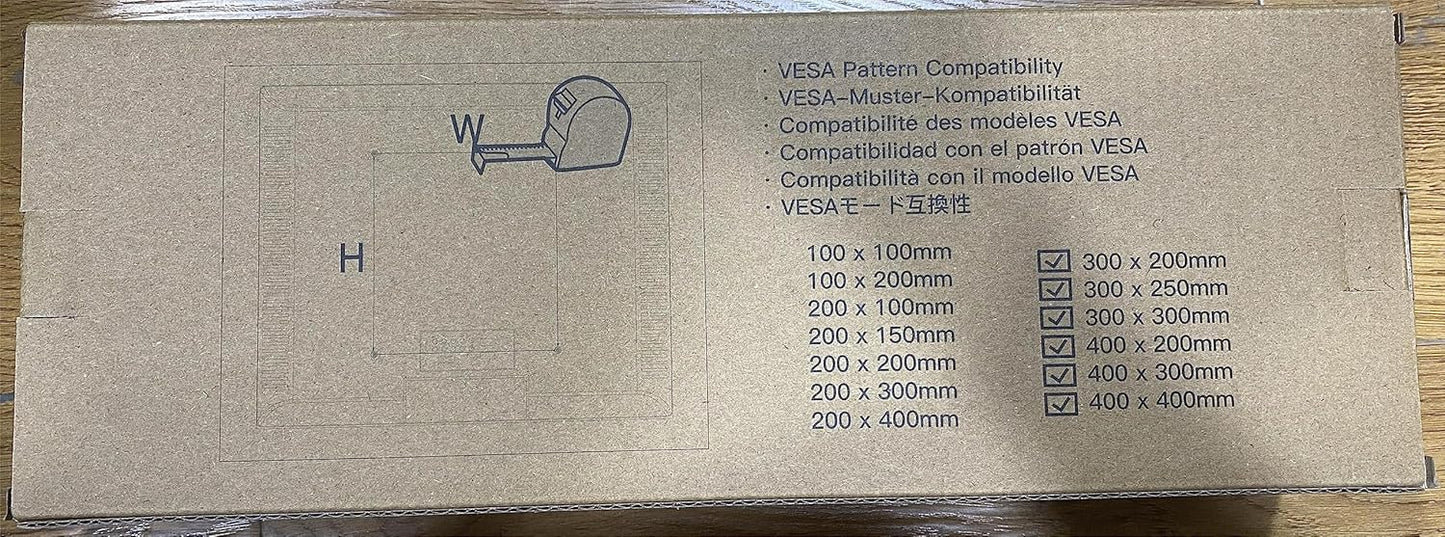 TV Wall Bracket, Swivel Tilt Wall Mount for 26-70 Inch Flat & Curved TVs up to 45kg, TV Bracket Max. VESA 400x400mm