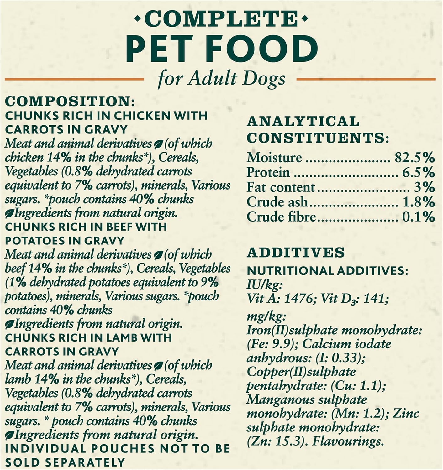 Winalot Dog Food Mixed in Gravy, 40 x 100g (Packaging may vary)