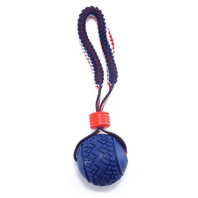 Dog Ball With Rope Toy Ball On A Rope Dog Toy For Medium And Small Dog Tough Rope Toy Non Toxic And Durable Dog Balls Toys