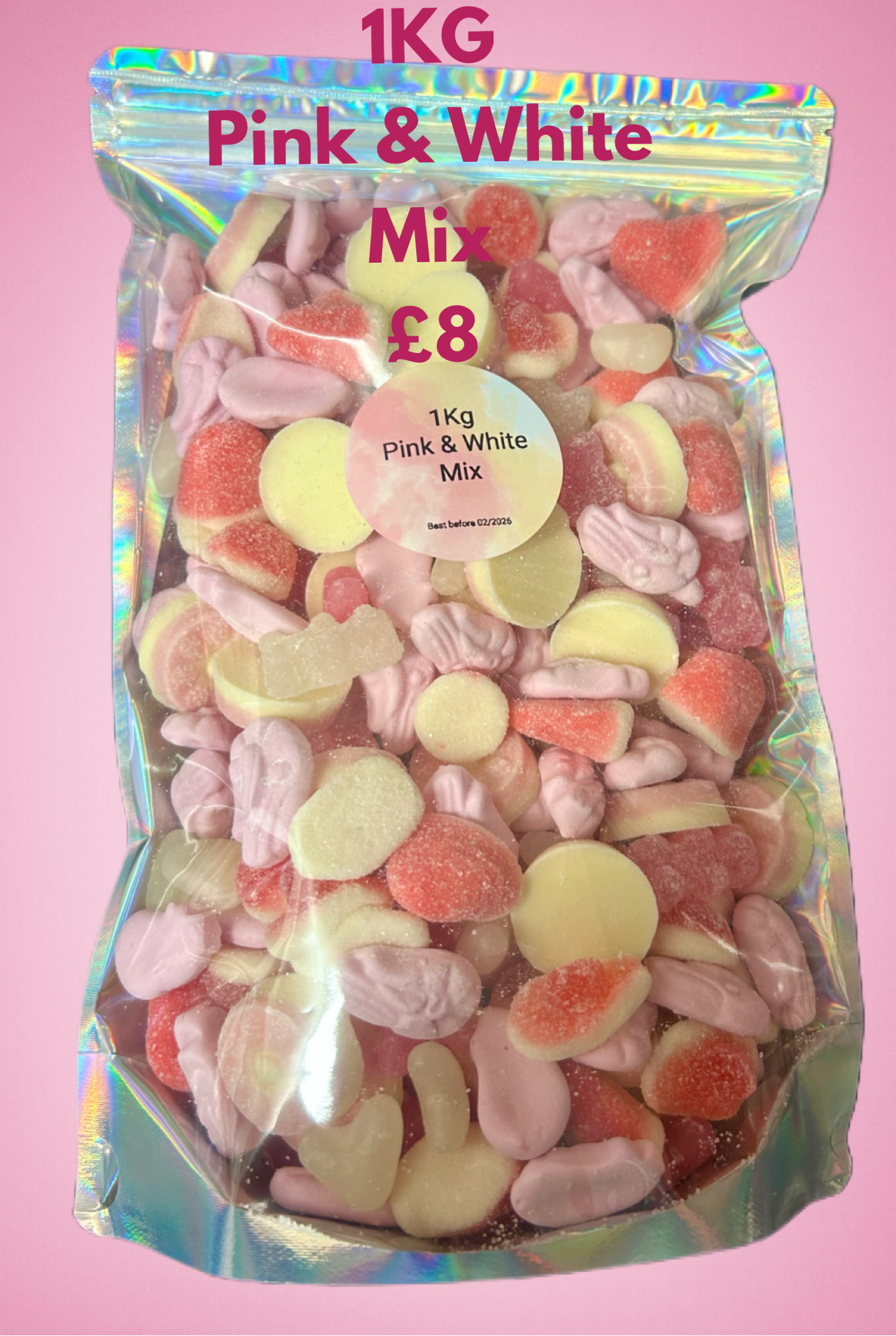 The Pink & White Mix!