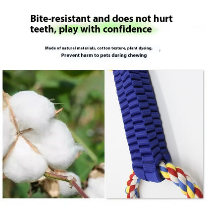 TUGME Dog Tug-of-war Toy Interactive Tooth Cleaning String