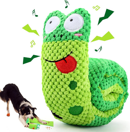 TUGME Squeak Dog Toys Stress Release Game For Boredom Dog Puzzle Toy IQ Training Snuffle Toys Foraging Instinct Training Suitable For Small Medium And Large Dogs